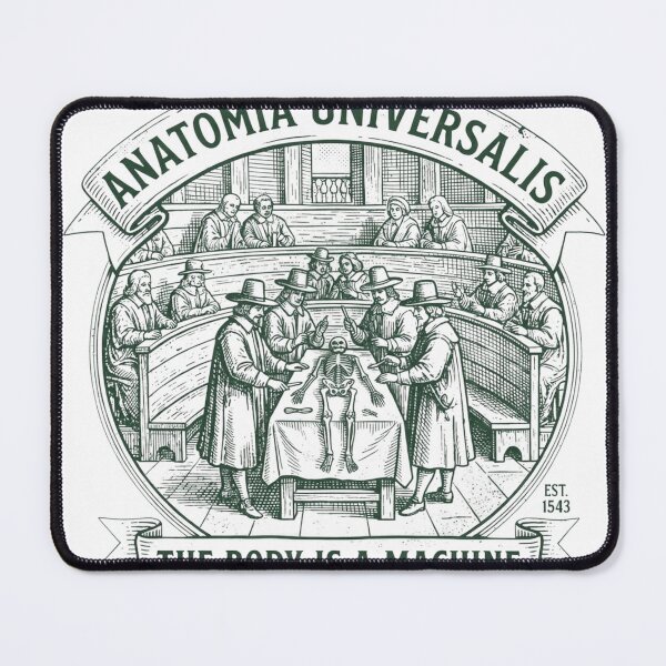 Item preview, Dark Academia-Anatomia Universalis EST 1543 designed and sold by w66aboo.