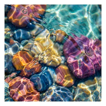 Artwork thumbnail, Abstract Rocks Underwater by Tridentulus