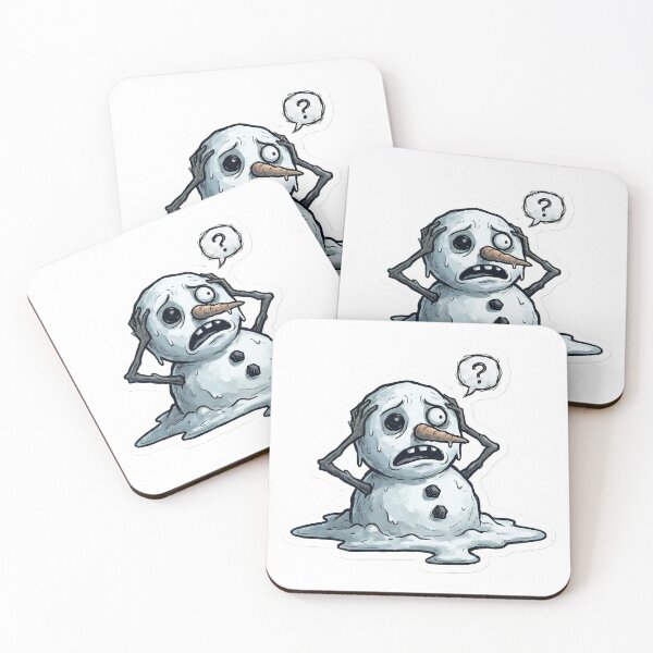 Item preview, Existential Crisis Snowman Meltdown Winter designed and sold by StickyGuys.