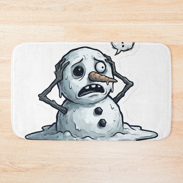 Item preview, Existential Crisis Snowman Meltdown Winter designed and sold by StickyGuys.