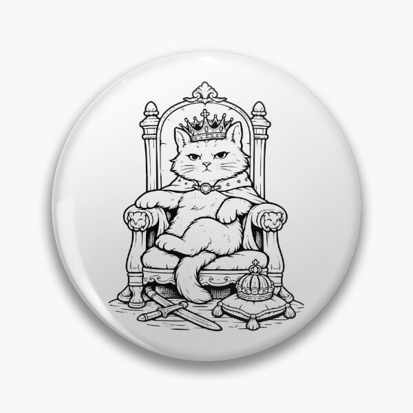 Item preview, The Cat Who Rules designed and sold by OlyaMolli.