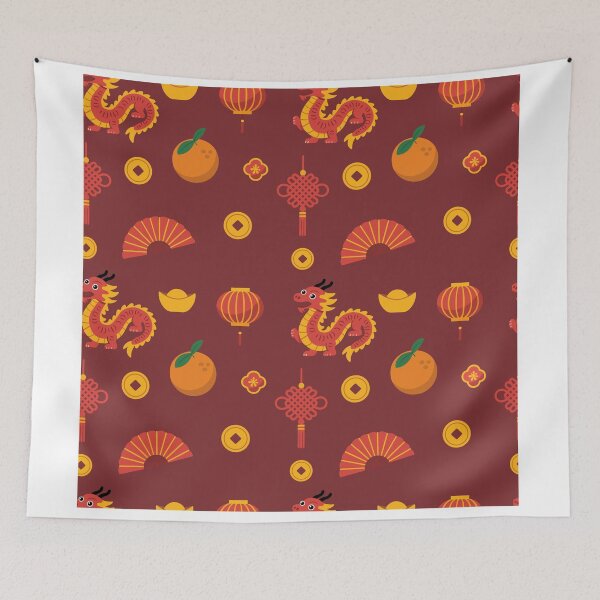Item preview, Chinese New Year Pattern designed and sold by natalielaf.