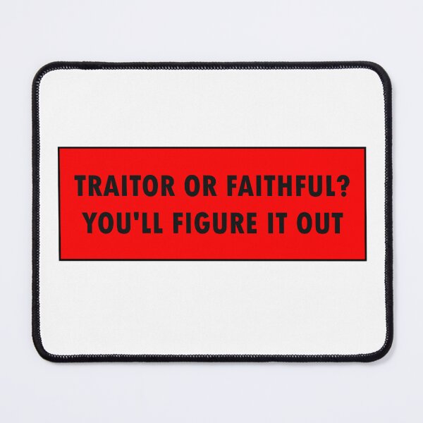 Item preview, Traitor Or Faithful designed and sold by ESCPOKEMONFAN.