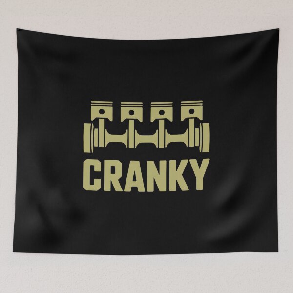 Item preview, Cranky Car Engine Crankshaft Fathers Day Best Dad Men Humor designed and sold by faridman.