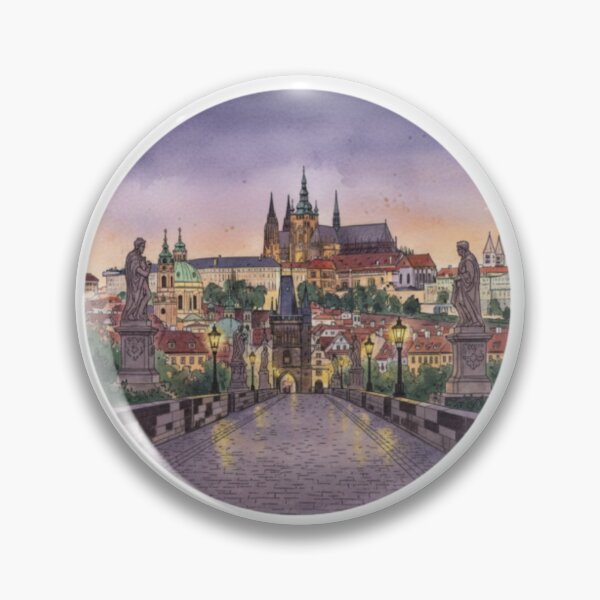 Item preview, Prague, Czech Republic designed and sold by JonysCreativeDesigns.