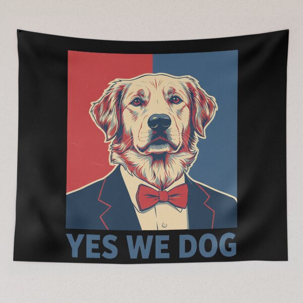 Item preview, Golden Retriever Politician designed and sold by MOFAPPAREL.
