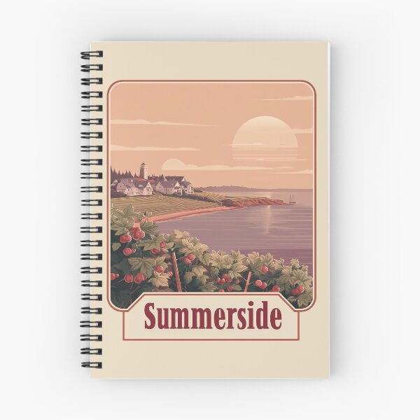 Item preview, Summerside PEI Coastal Sunset Scene Prince Edward Island Maritime Canada Art designed and sold by meganohm.