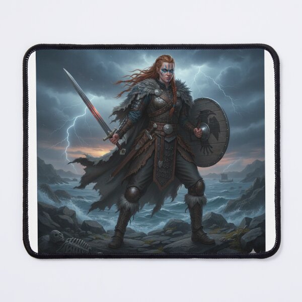 Item preview, Female Viking warrior designed and sold by BlingandGifts.