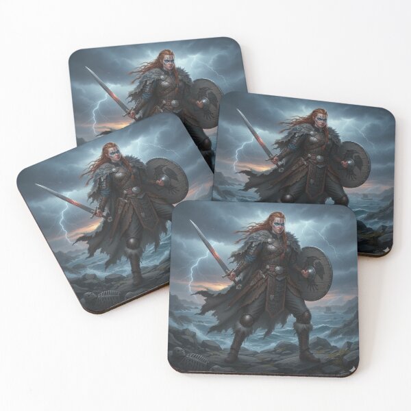 Item preview, Female Viking warrior designed and sold by BlingandGifts.