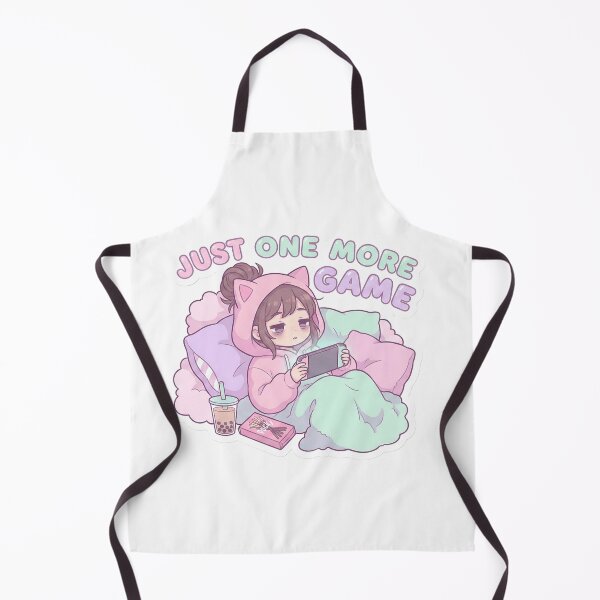 Item preview, Sleepy Cozy Gamer Girl "Just One More Game" designed and sold by StickyGuys.