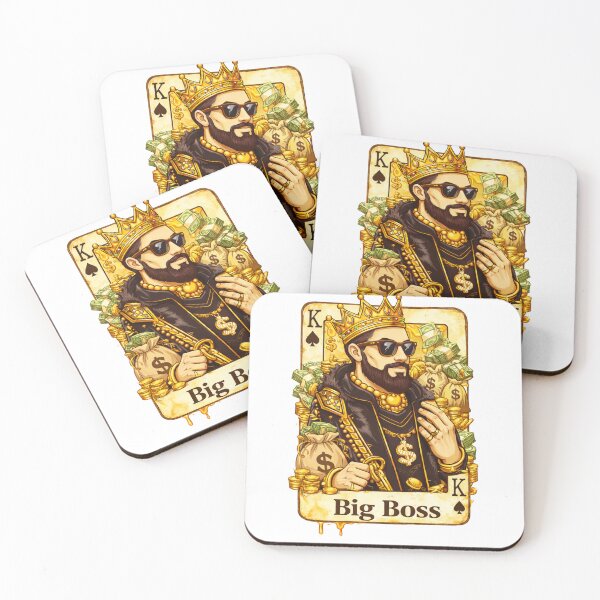 Item preview, King of Spades Big Boss Money Hustle Art designed and sold by MKProjekty.