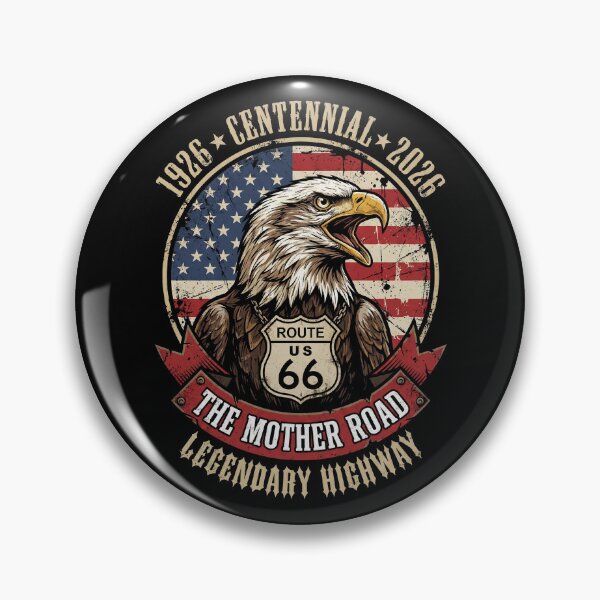 Item preview, Route 66 Centennial Legendary Highway - Screaming Eagle 1926-2026 designed and sold by G350.