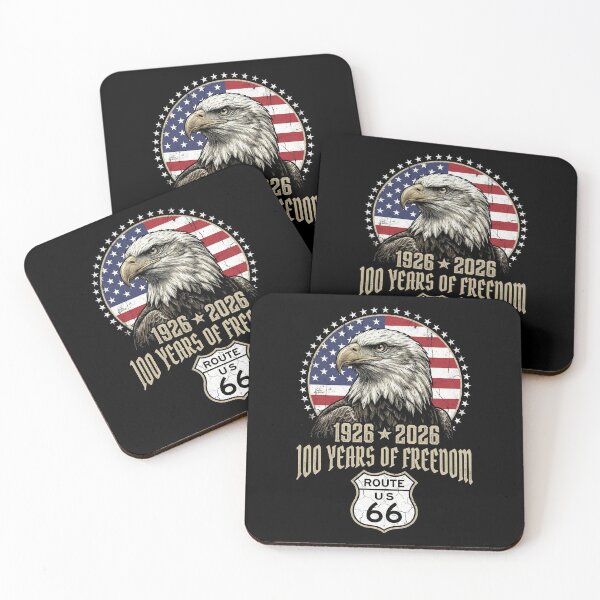 Item preview, Route 66 100 Years of Freedom - Vintage Eagle Profile Left designed and sold by G350.
