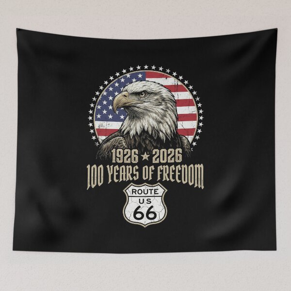 Item preview, Route 66 100 Years of Freedom - Vintage Eagle Profile Left designed and sold by G350.
