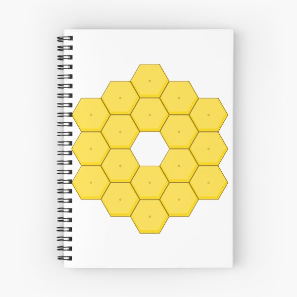Item preview, JWST Mirror Hexagon Gold - James Webb Telescope Art designed and sold by AnishKalsi.