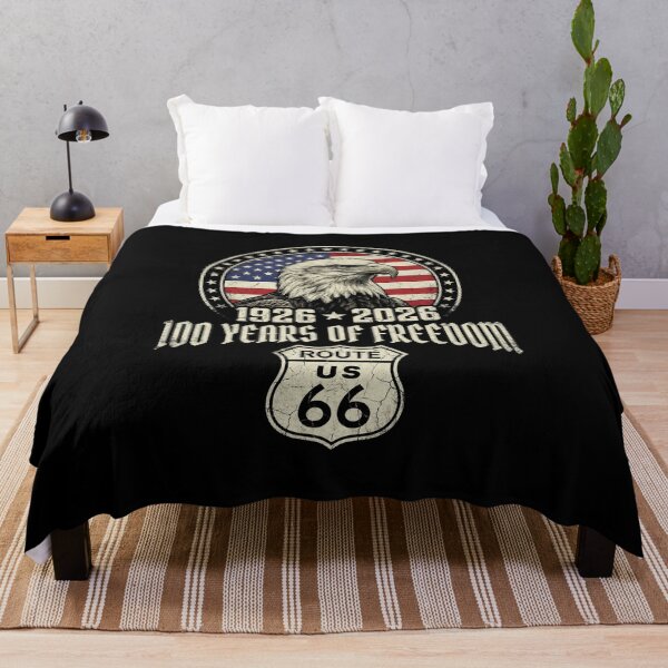 Item preview, Route 66 Centennial 1926-2026 - Faded Eagle & Stars designed and sold by G350.