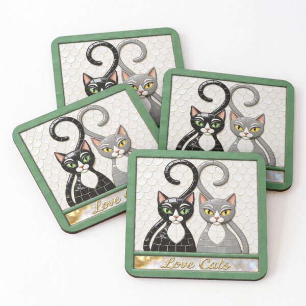 Item preview, Love Cats designed and sold by Andy Gambino Art.