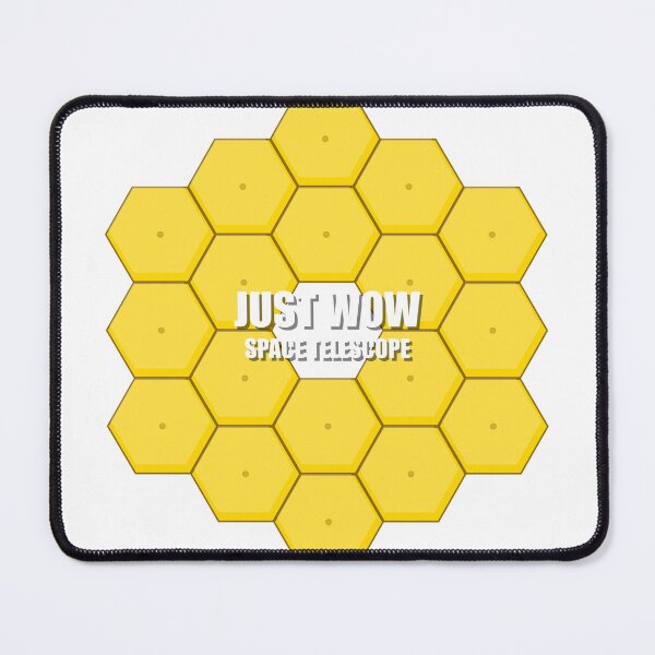 Item preview, JWST Mirror Hexagon Gold - James Webb Telescope Art designed and sold by AnishKalsi.