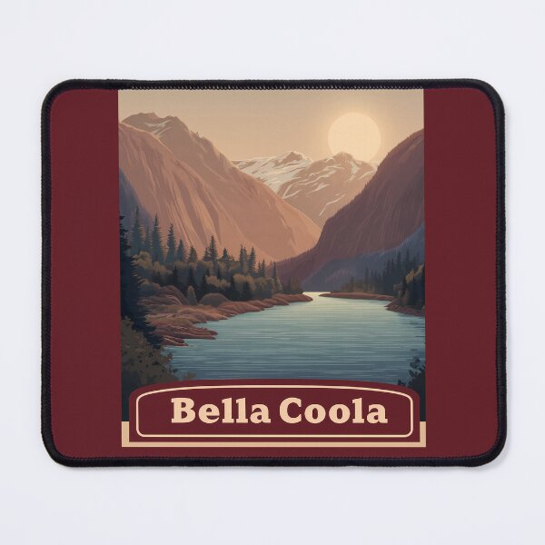 Item preview, Bella Coola British Columbia, Great Bear Rainforest Coastal Fjord BC designed and sold by meganohm.
