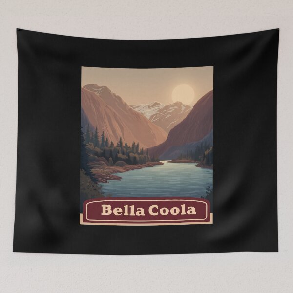 Item preview, Bella Coola British Columbia, Great Bear Rainforest Coastal Fjord BC designed and sold by meganohm.