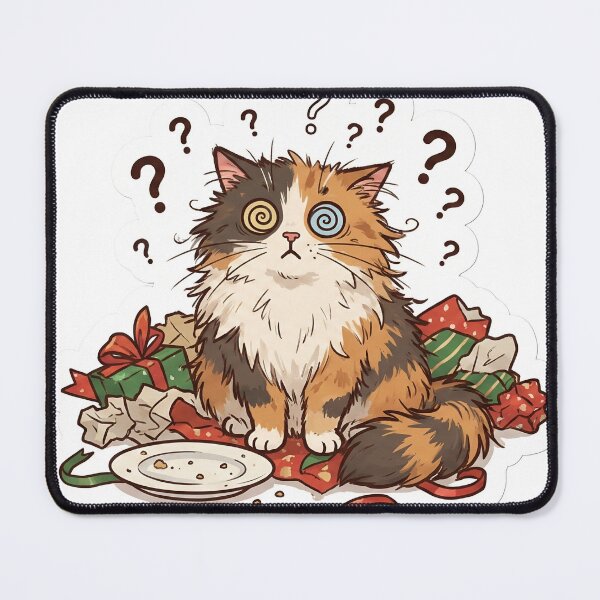 Item preview, What Day Is It Confused Cat Holiday Limbo designed and sold by StickyGuys.
