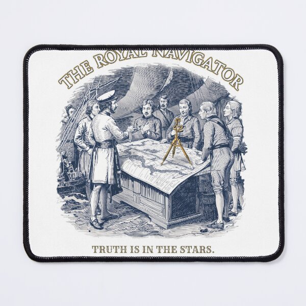 Item preview, Dark Academia-The Royal Navigator EST 1714 designed and sold by w66aboo.