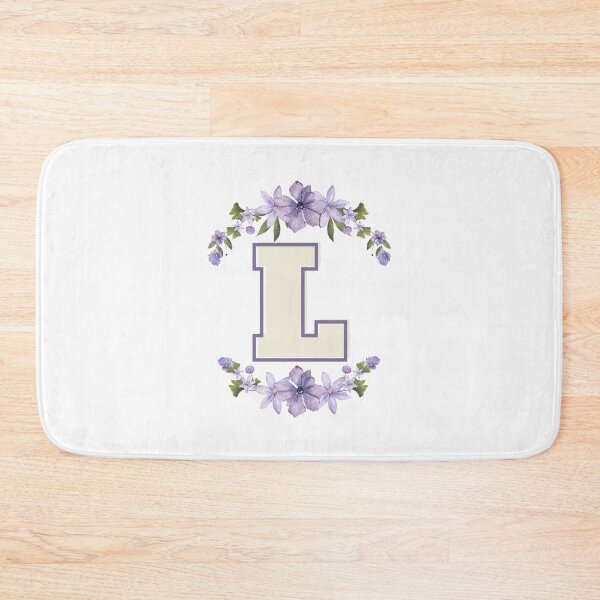Item preview, Letter L Monogram with Flowers – Elegant Floral Initial Design designed and sold by OmikronStore.