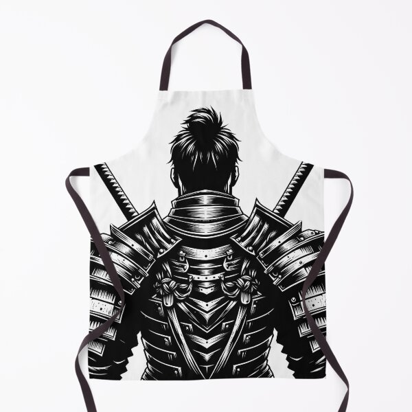 Item preview, Samurai Warrior Armor Back Katana Sword Art designed and sold by DrawDrip.