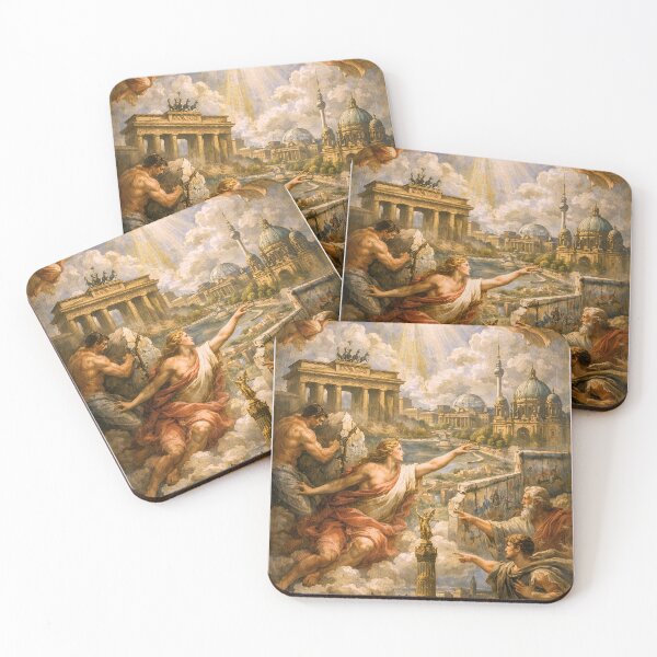 Item preview, Berlin Germany Illustration – Legacy of Walls and Wonders designed and sold by ThePainterPH.