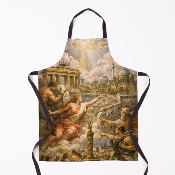 Item preview, Berlin Germany Illustration – Legacy of Walls and Wonders designed and sold by ThePainterPH.