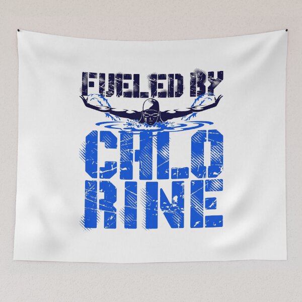 Item preview, Swimming Funny Fueled by Chlorine designed and sold by jaygo.