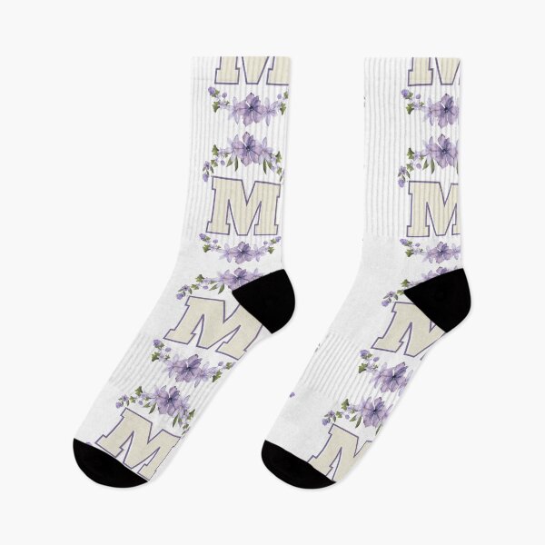 Item preview, Letter M Monogram with Flowers – Elegant Floral Initial Design designed and sold by OmikronStore.