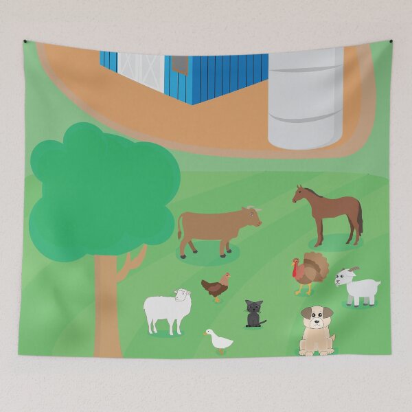 Item preview, Farm Animals designed and sold by ROSE ANN BANILAR.