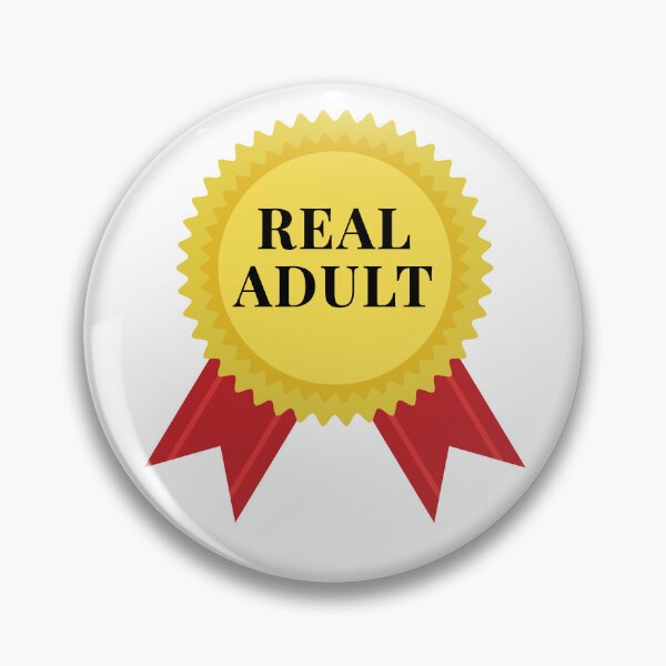 Item preview, Real adult award designed and sold by steymo.