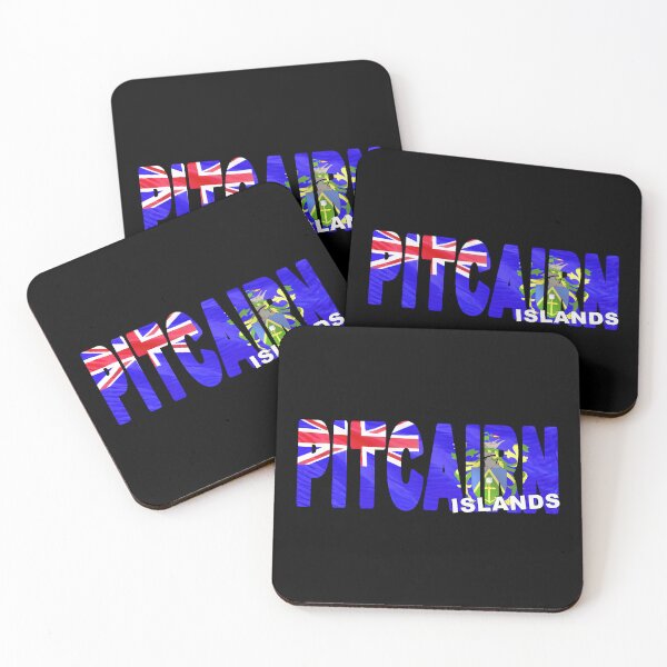 Item preview, PITCAIRN ISLANDS - Flag Flying in Wind cut to Letters Souvenir Sticker Shirt designed and sold by Adam Gormley.