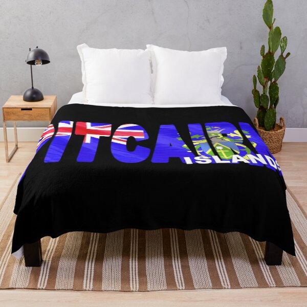 Item preview, PITCAIRN ISLANDS - Flag Flying in Wind cut to Letters Souvenir Sticker Shirt designed and sold by Adam Gormley.