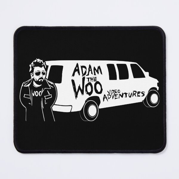 Artikelvorschau, Adam The Woo Video Adventures Design entworfen und verkauft von CoasterGeekery.