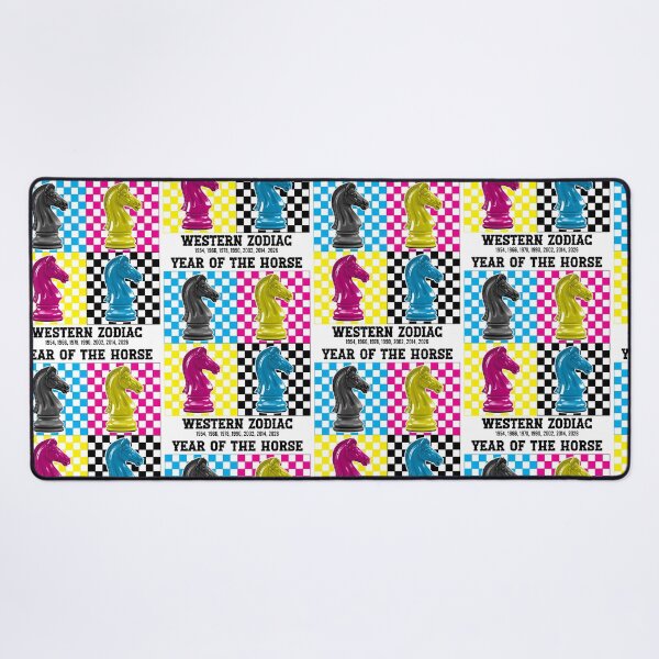 Item preview, CMYK Knight - The Modern Year of the Horse designed and sold by HexOne.