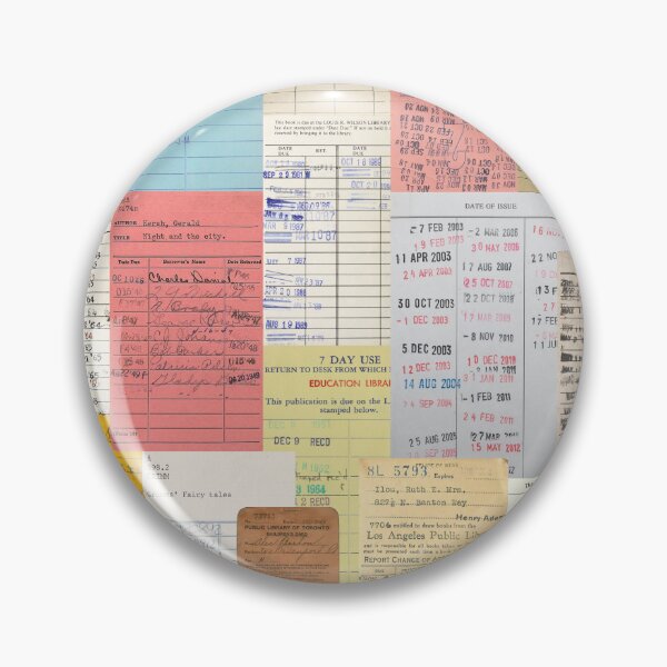 Item preview, vintage library cards designed and sold by steymo.