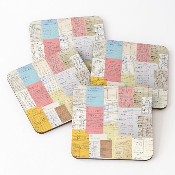 Item preview, vintage library cards designed and sold by steymo.