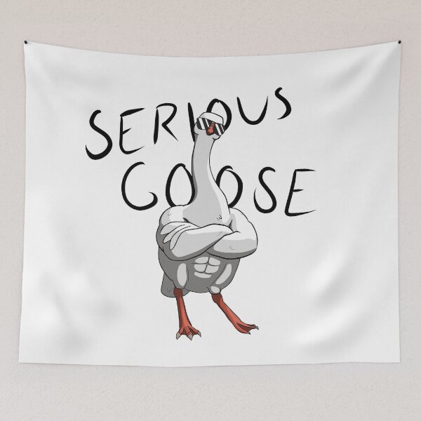 Item preview, Serious Goose designed and sold by CandycaneFarmer.