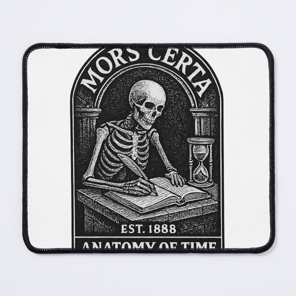 Item preview, Dark Academia-Mors Certa EST 1888 designed and sold by w66aboo.