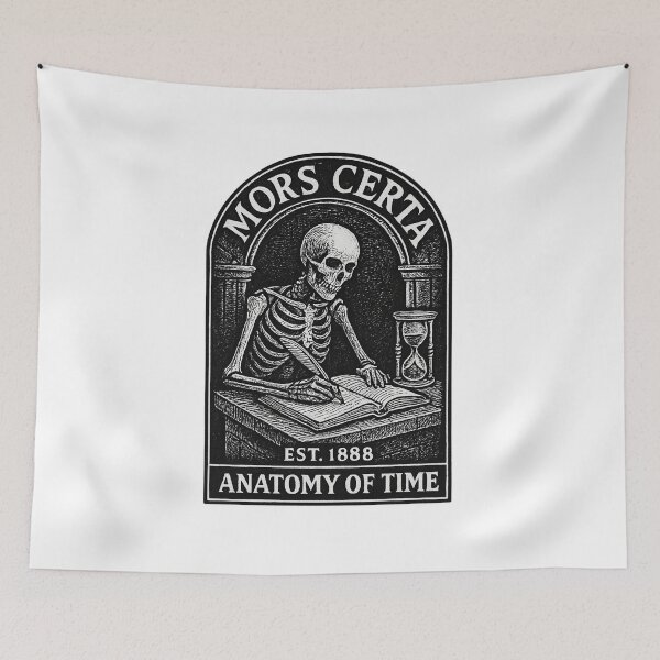 Item preview, Dark Academia-Mors Certa  EST 1888 designed and sold by w66aboo.