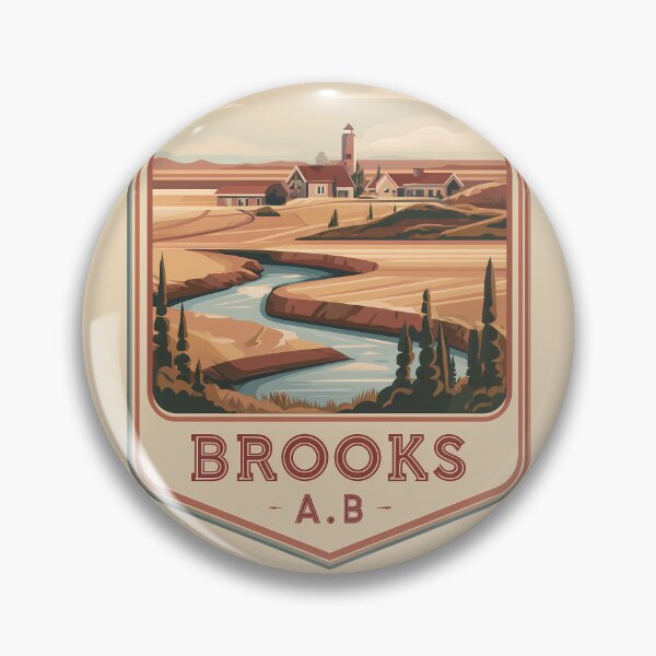 Item preview, Brooks Alberta Eastern Alberta Canada Prairie & Badlands Landscape designed and sold by meganohm.