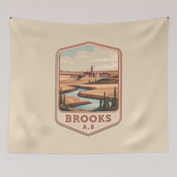 Item preview, Brooks Alberta Eastern Alberta Canada Prairie & Badlands Landscape designed and sold by meganohm.