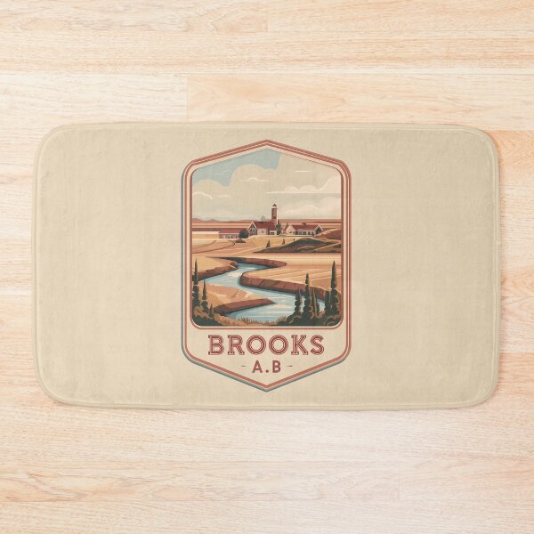 Item preview, Brooks Alberta Eastern Alberta Canada Prairie & Badlands Landscape designed and sold by meganohm.