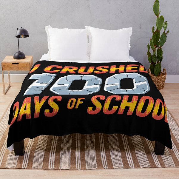Item preview, I crushed 100 days of school designed and sold by BuxomBabe21.