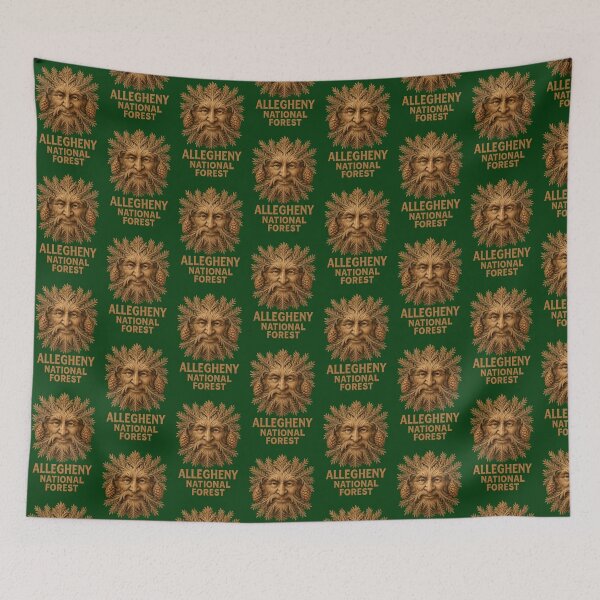 Item preview, Allegheny National Forest designed and sold by Broken Antler Designs .