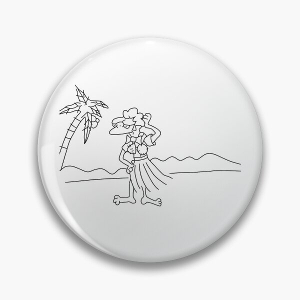 Item preview, Aloha Moe designed and sold by ThoseSimpsonsMoments.