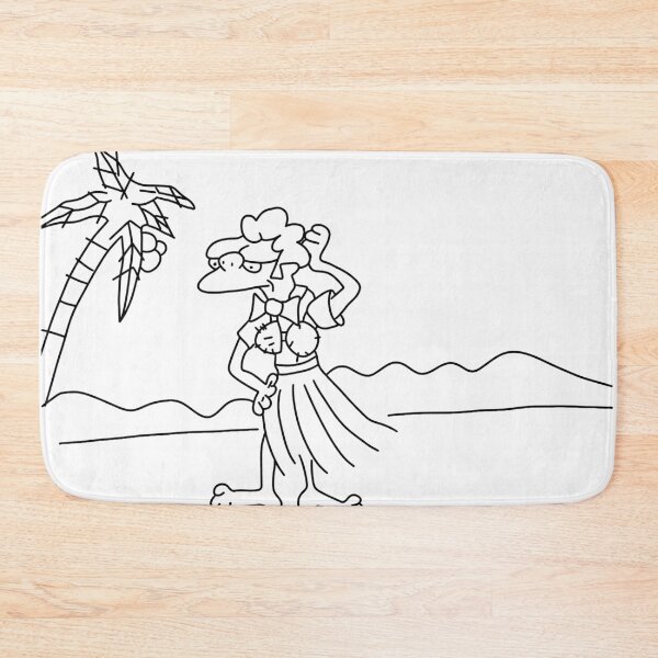 Item preview, Aloha Moe designed and sold by ThoseSimpsonsMoments.